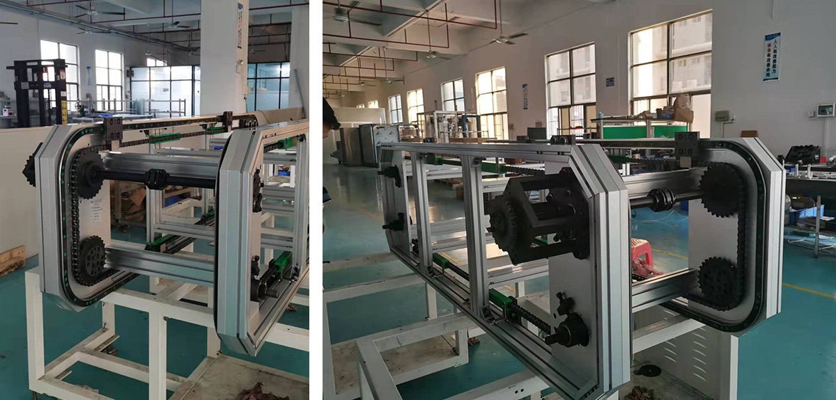 匯思德立式雙軌環(huán)形導(dǎo)軌輸送線(xiàn) 匯思德立式雙軌環(huán)形導(dǎo)軌輸送線(xiàn)