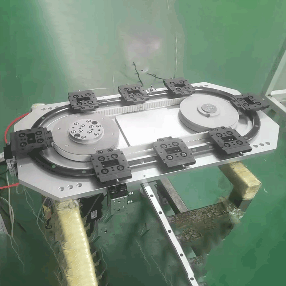 橢圓皮帶-底板滑推式