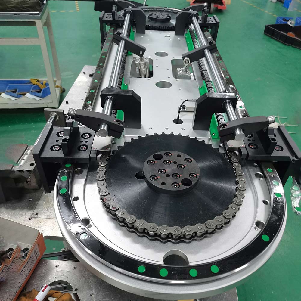 橢圓鏈條-單底板上下雙軌