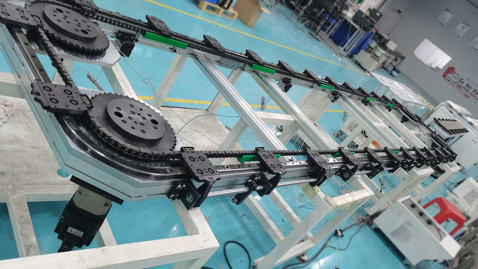 匯思德環(huán)形導(dǎo)軌輸送線(xiàn)系統(tǒng) 匯思德環(huán)形導(dǎo)軌輸送線(xiàn)系統(tǒng)